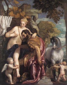 Paolo Veronese : Mars and Venus United by Love
